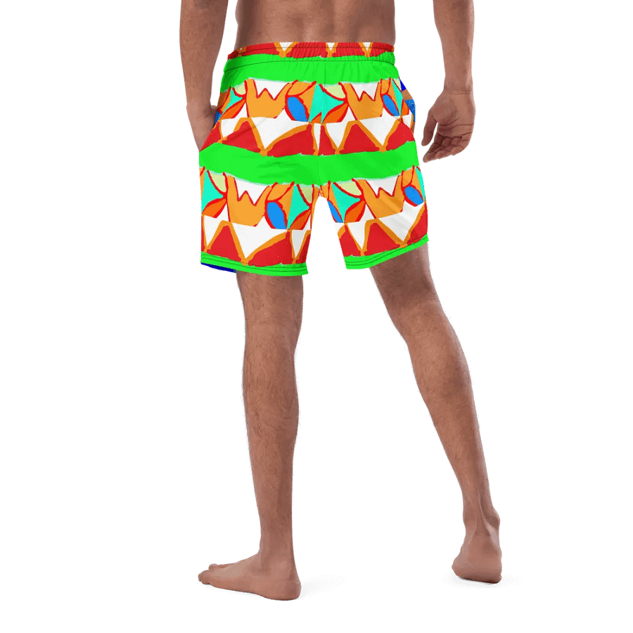 Sunset Stripes All-Over Swim Shorts product image (5)