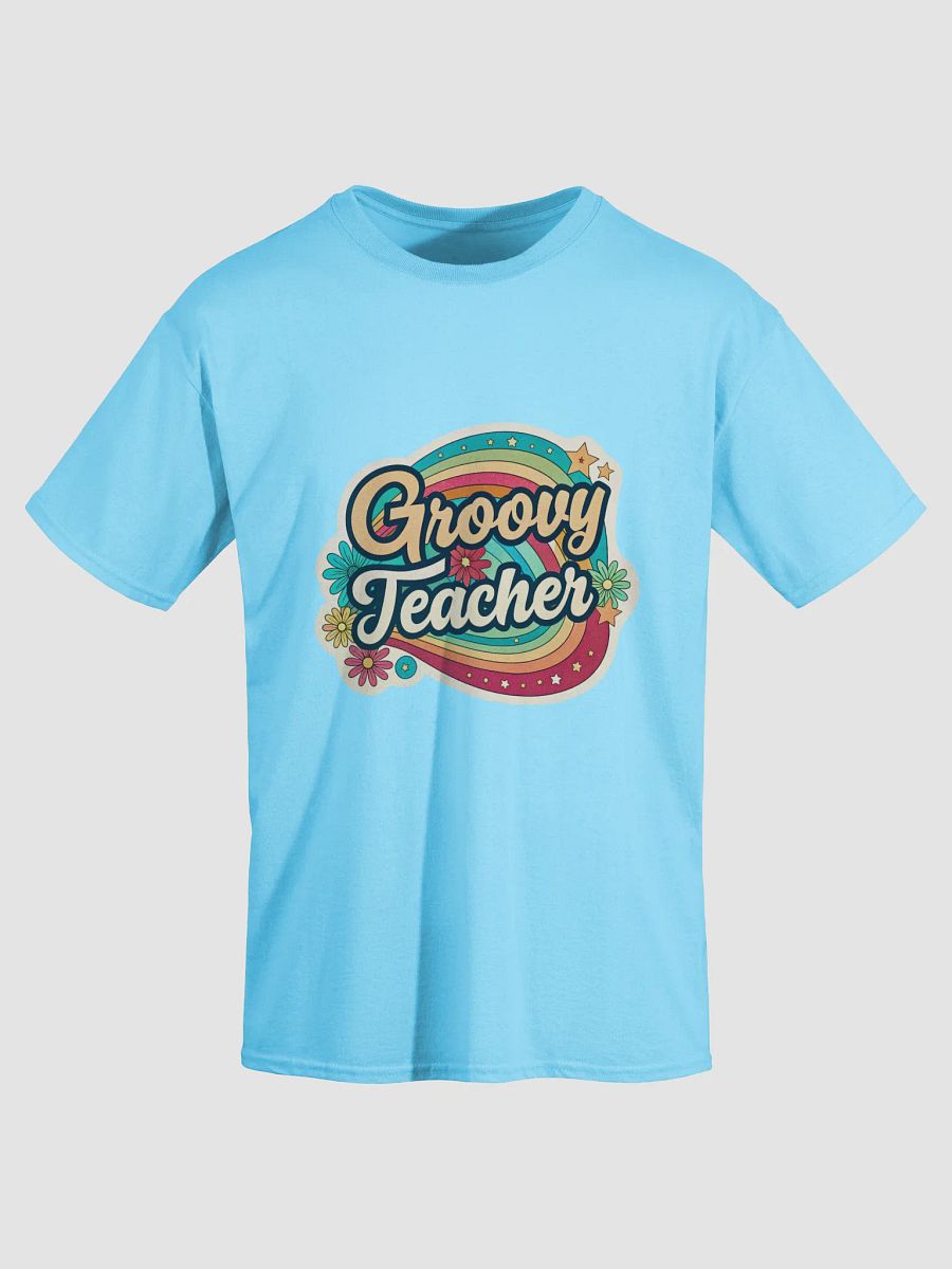 Retro Groove Teacher T-Shirt product image (21)