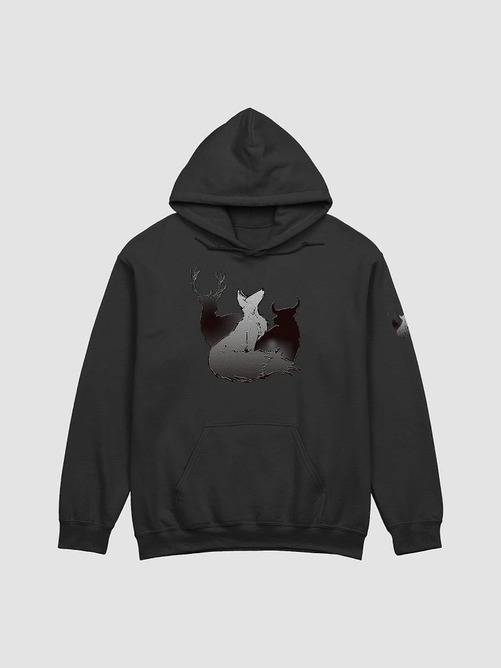 Stag Vixen and Bull Hypno design hoodie product image (5)