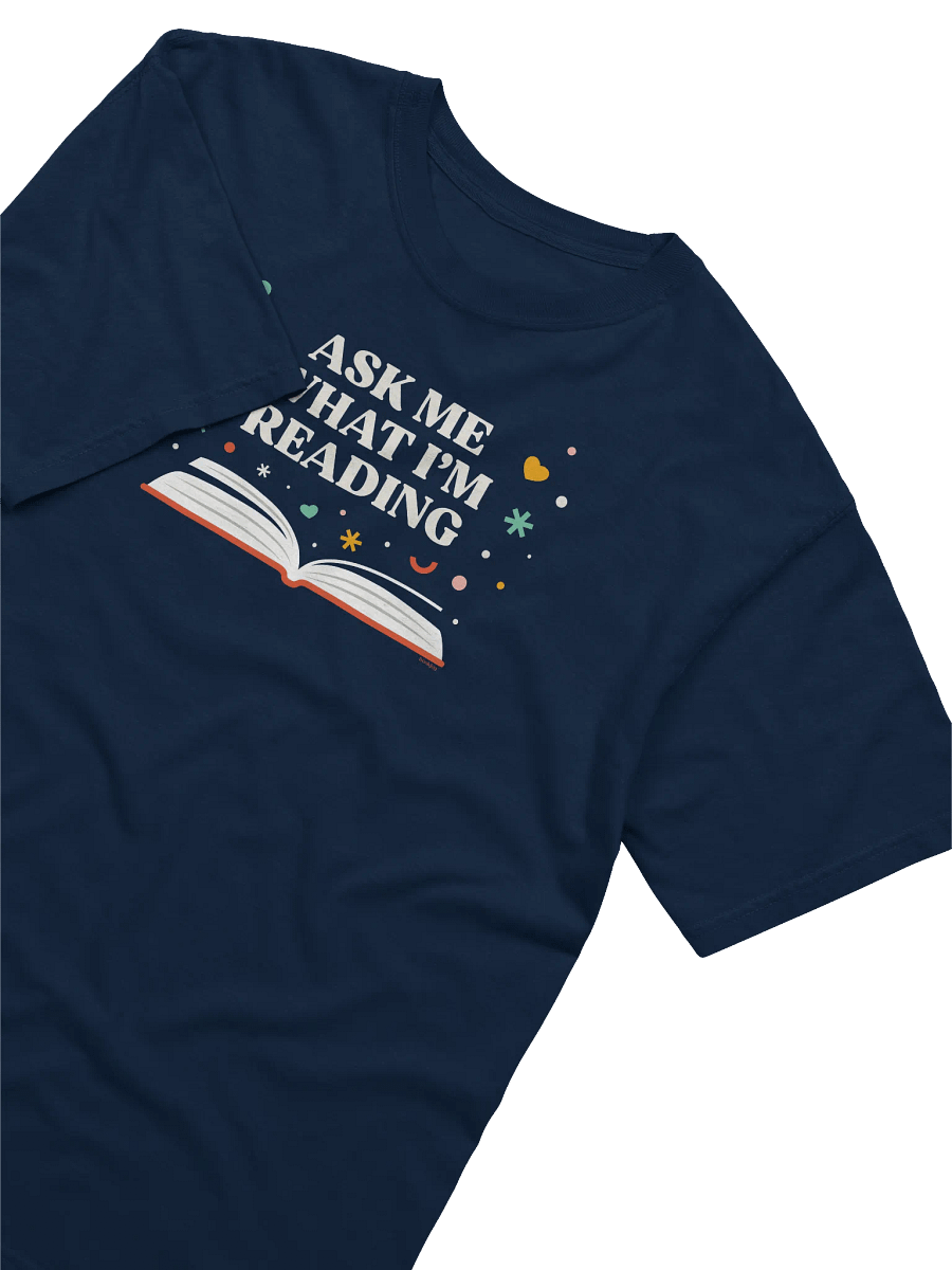 Ask Me What I'm Reading Heavyweight T-Shirt product image (3)