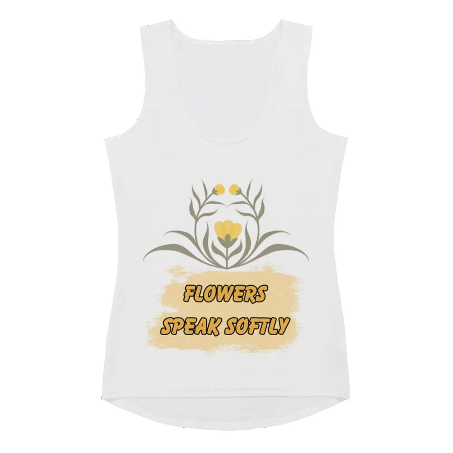 Whispering Petals Women's Tank Top product image (4)