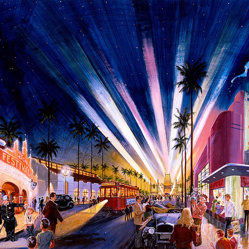 Our countdown to #Studios35 takes us to this early piece of concept art for the newly christened 