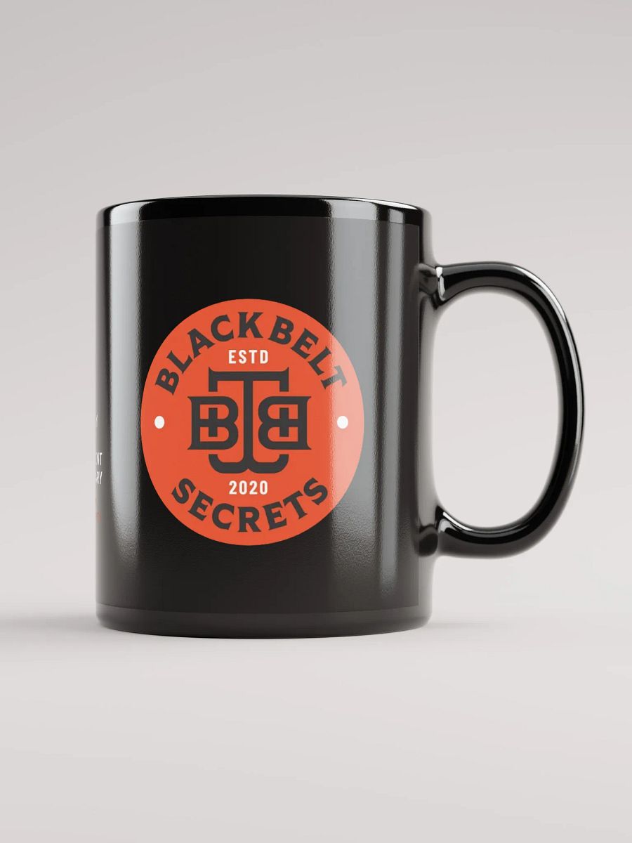 BBS Red Roundel Black 11oz Mug product image (1)
