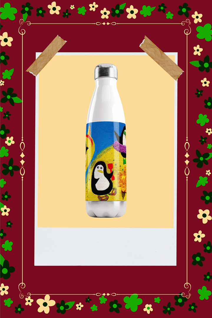 Beach Friends Stainless Steel Water Bottle product image (1)