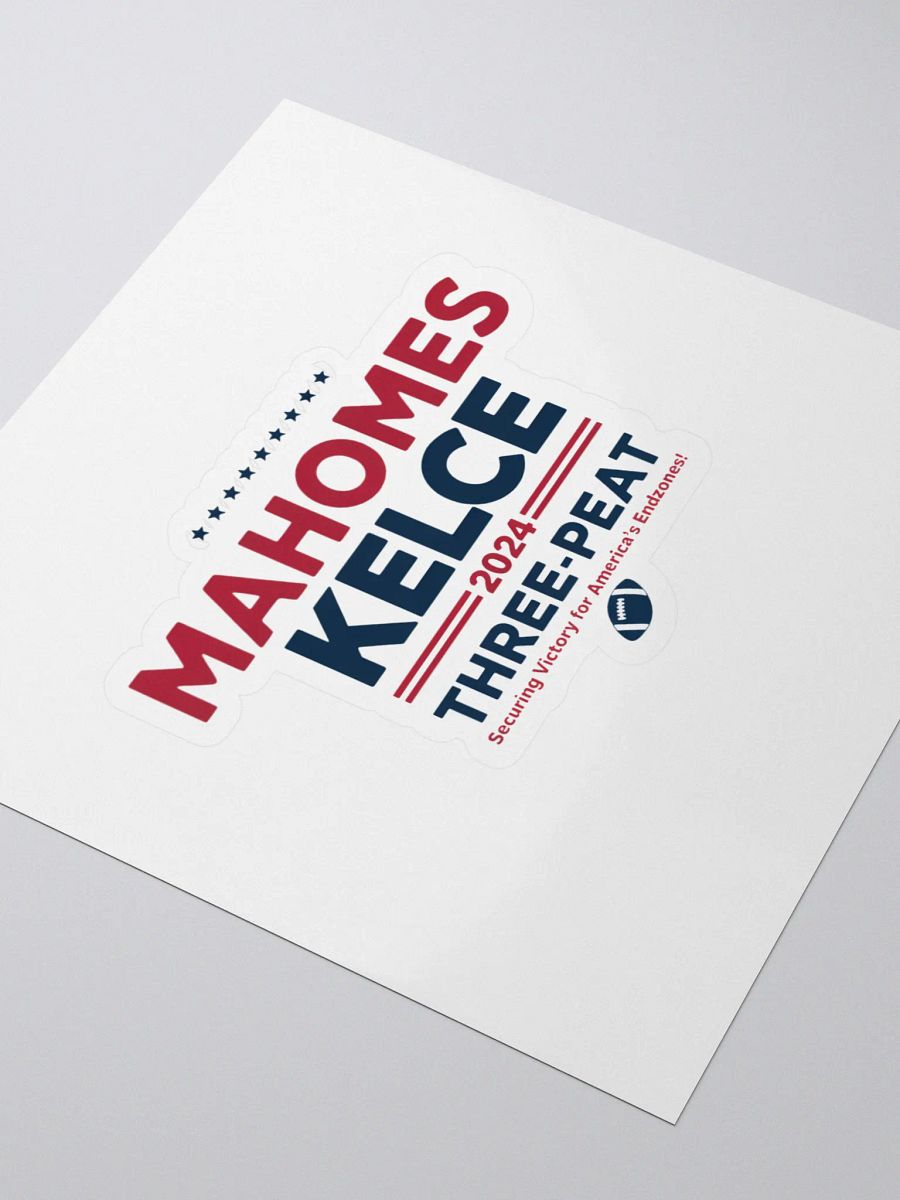 Mahomes & Kelce 2024 Campaign Stickers product image (3)