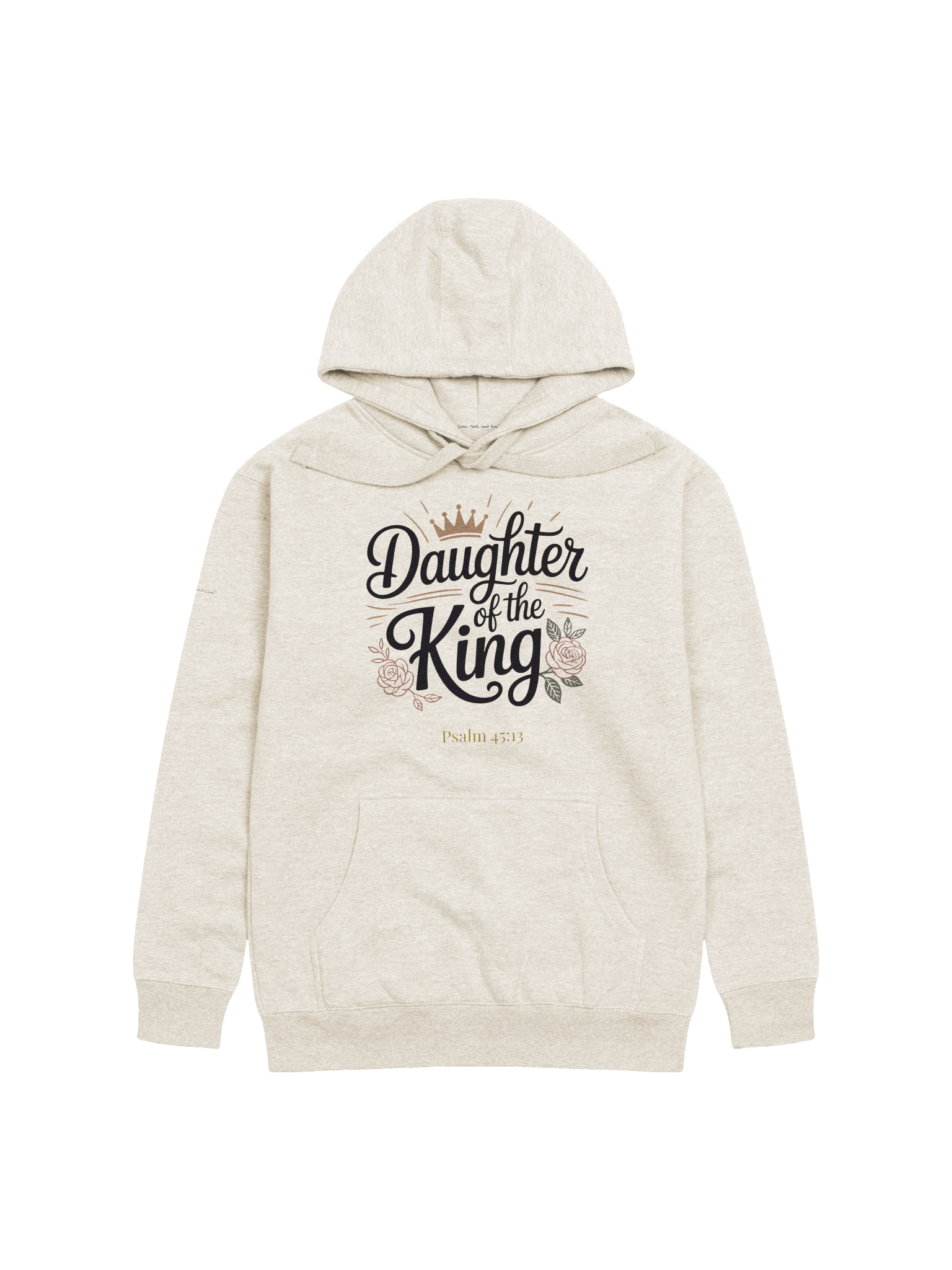 Daughter of the King Premium Hoodie - Bone product image (1)