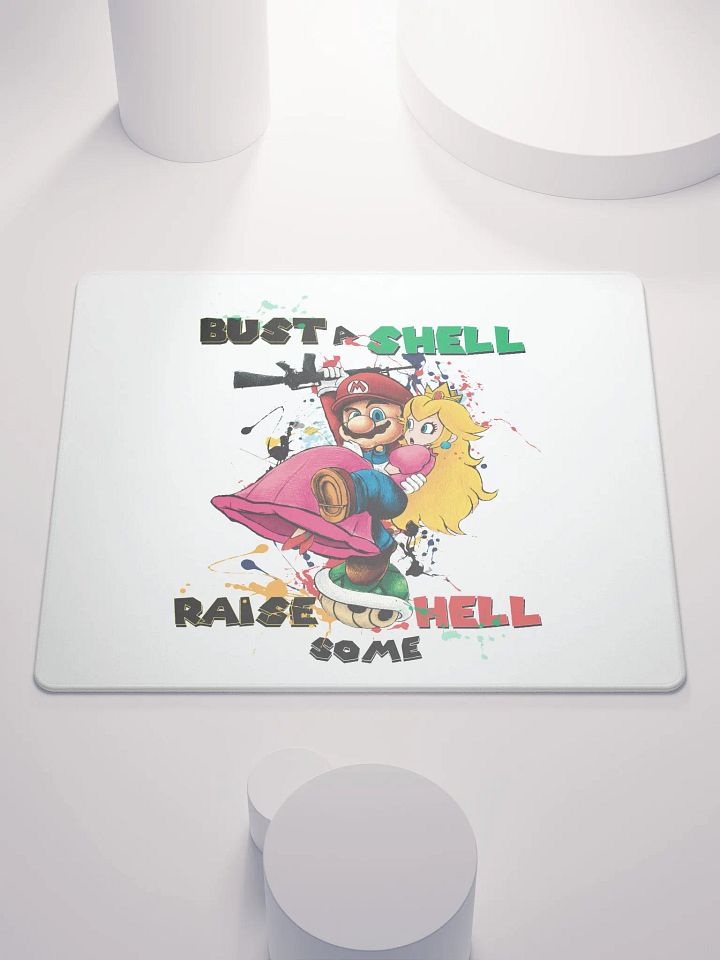 Bustin' Shells by StephyJ Gaming Mouse Pad product image (1)