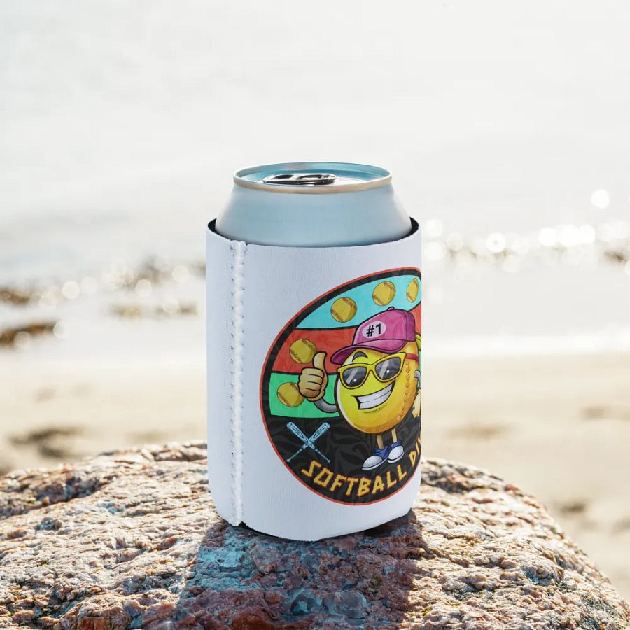 Softball Diva Can Cooler product image (9)