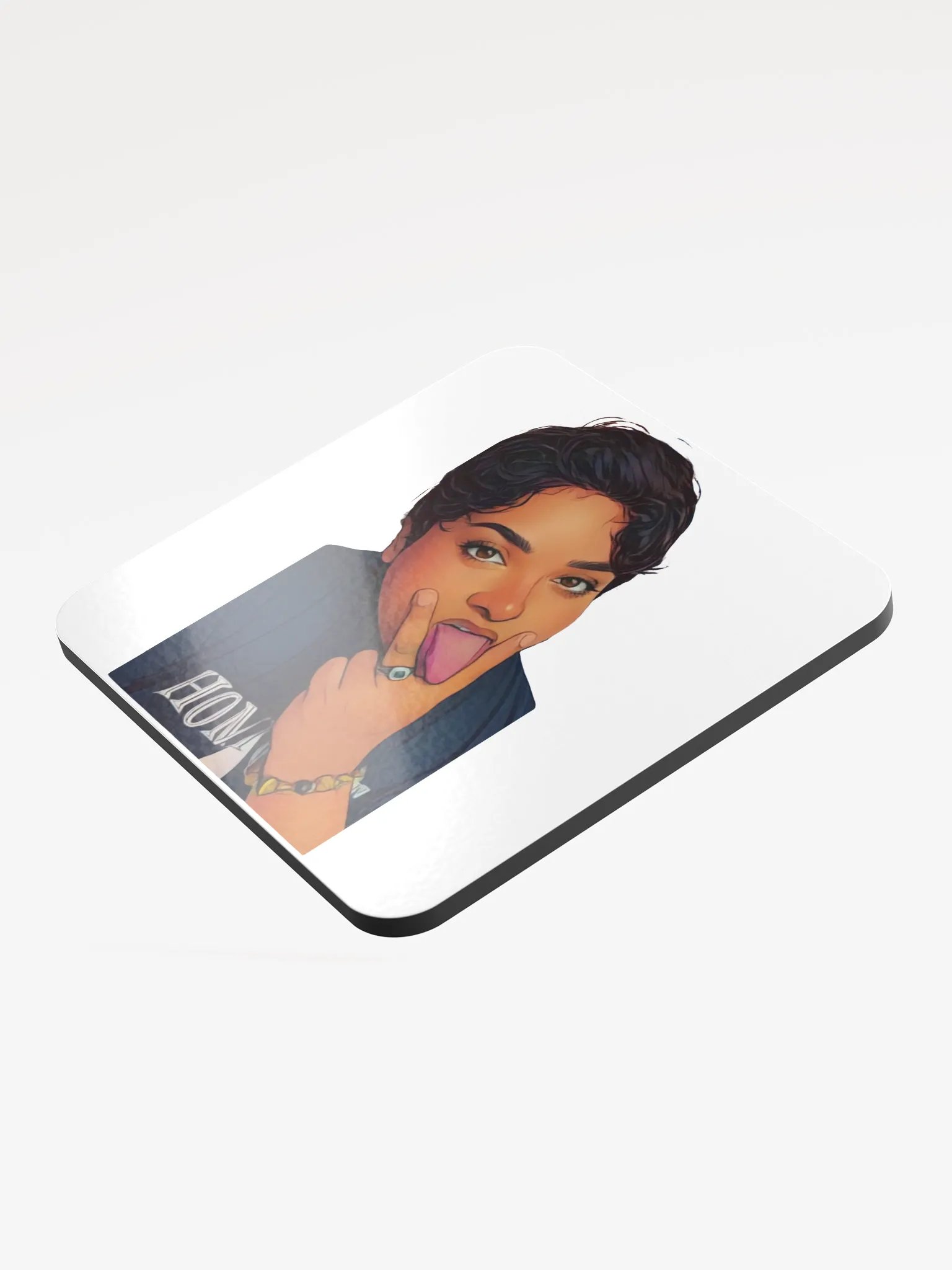 SeaDame - Self-Portrait Tongue Coaster product image (3)