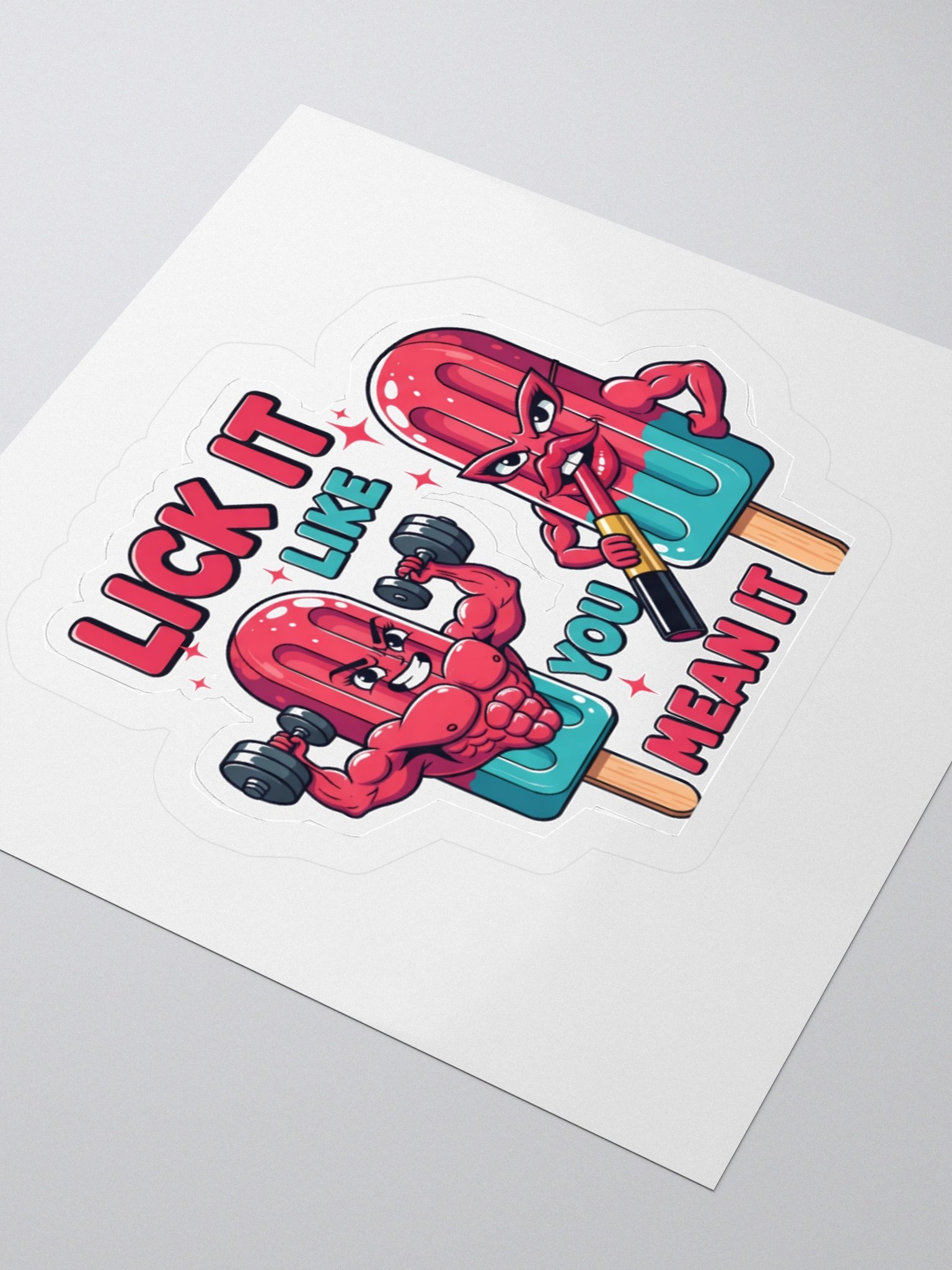 Muscle and Mustache Madness Stickers product image (8)