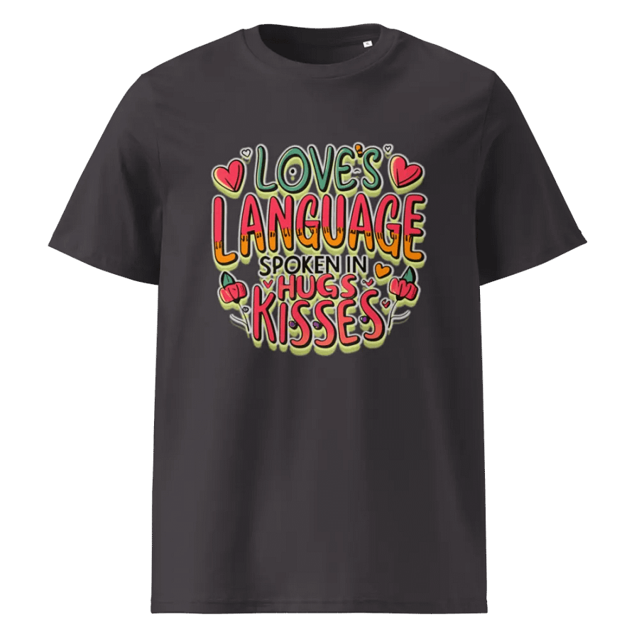 Love's Language spoken in hugs & Kisses T-shirt - Ver 2 product image (2)