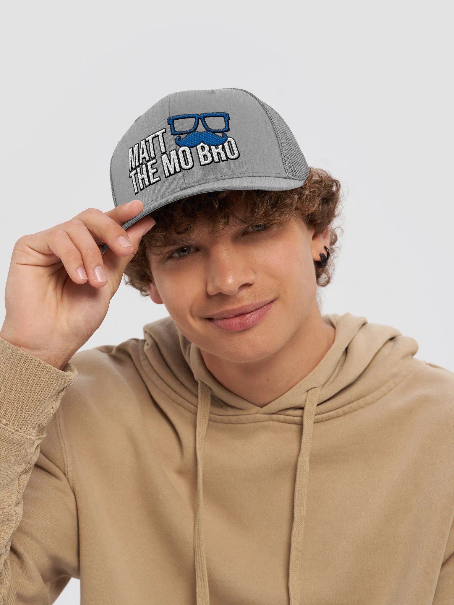 Matt the Mo Bro Trucker Hat product image (15)