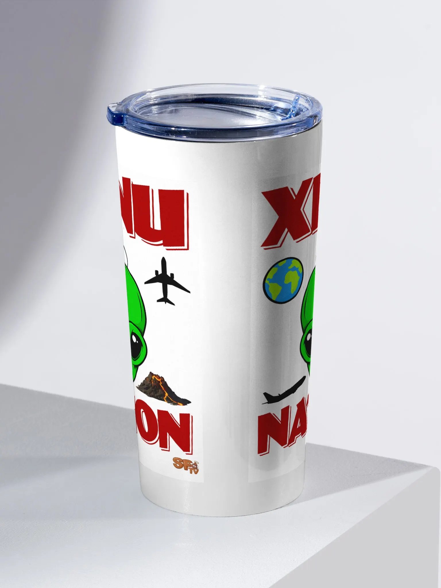 Xenu Nation 20oz Stainless Steel Tumbler product image (2)