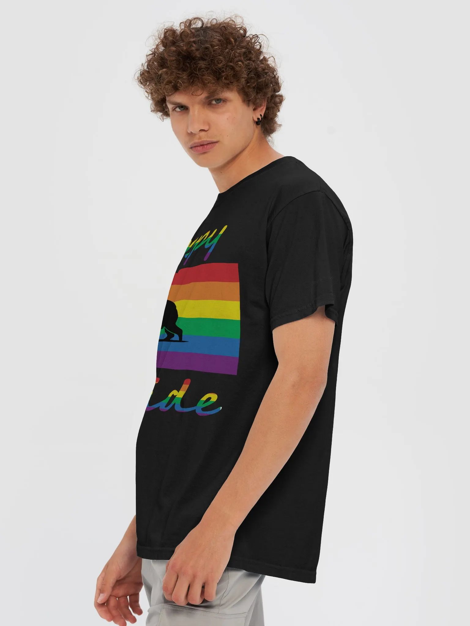 Cappy Pride Rainbow T-Shirt | EU & US product image (6)
