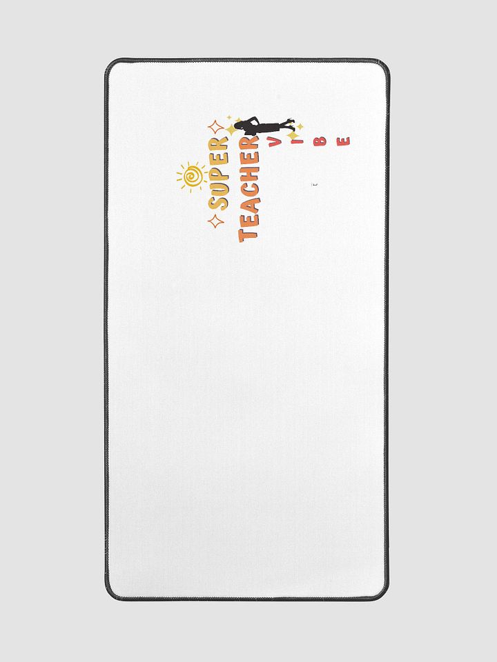 Super Teacher Vibe Desk Mat product image (2)
