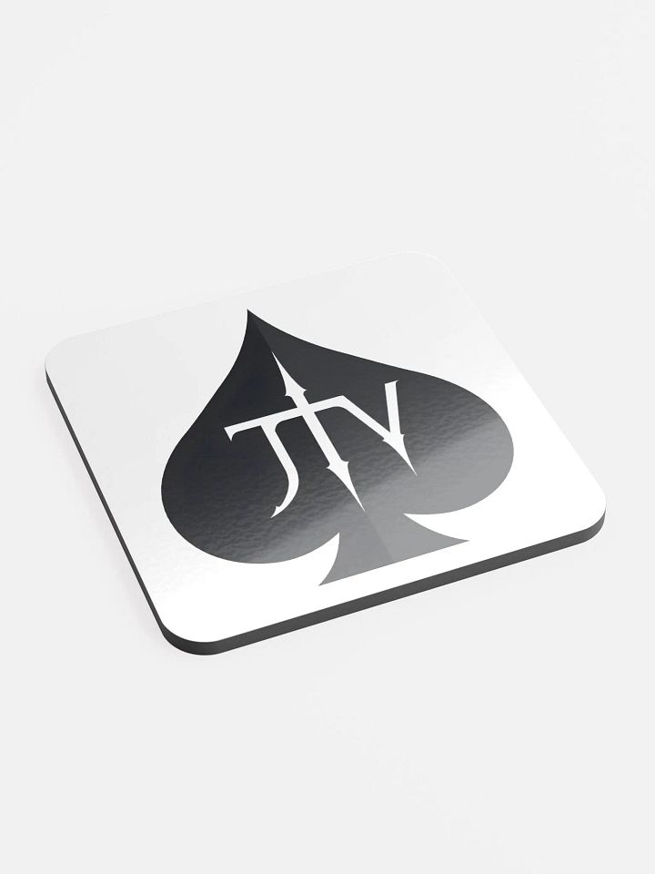 JTV Spade Logo Glossed Cork Coaster product image (2)