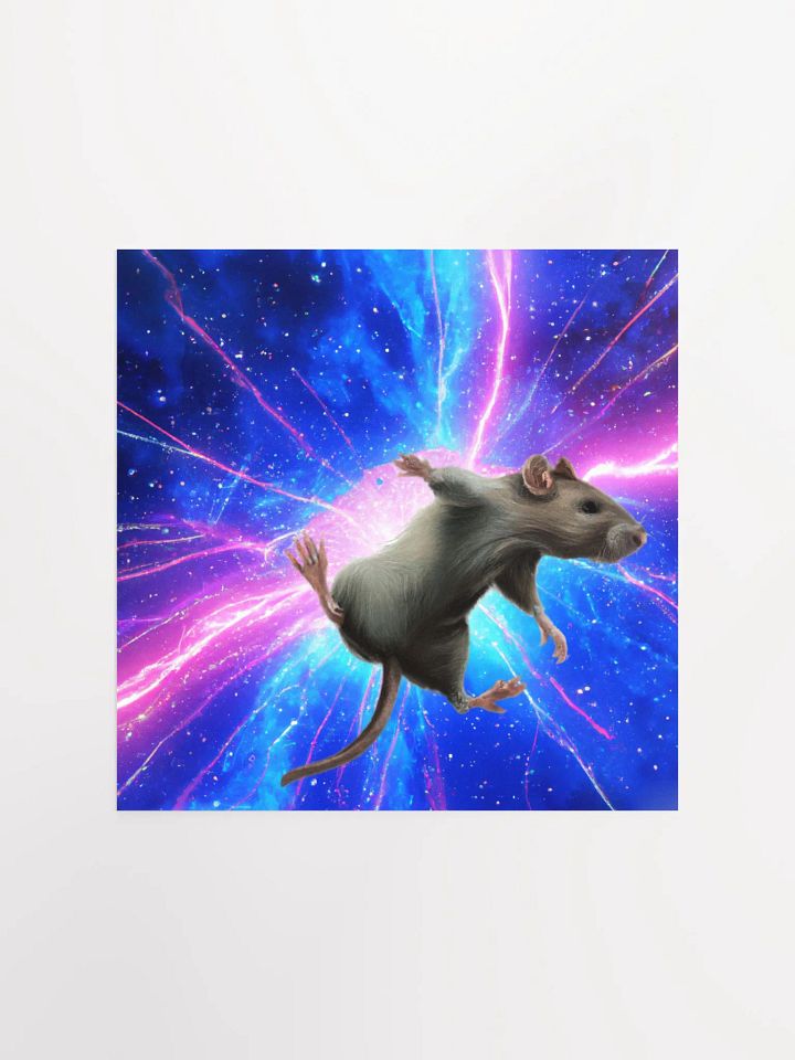 Spaced rat poster product image (3)