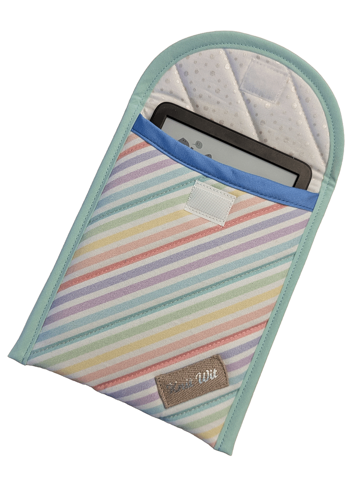 6" Kindle Cozy Sleeve- Pastel Rainbow product image (2)