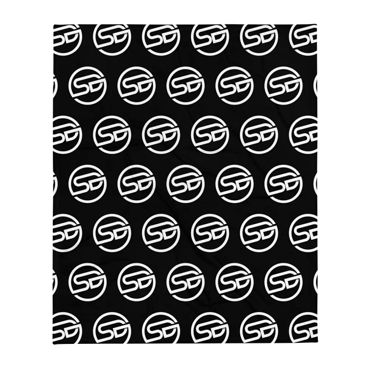 Logo Throw Blankie - Black product image (2)