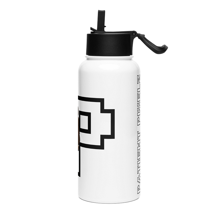 Patient PixelZ P Logo Stainless Steel Bottle (White) product image (3)