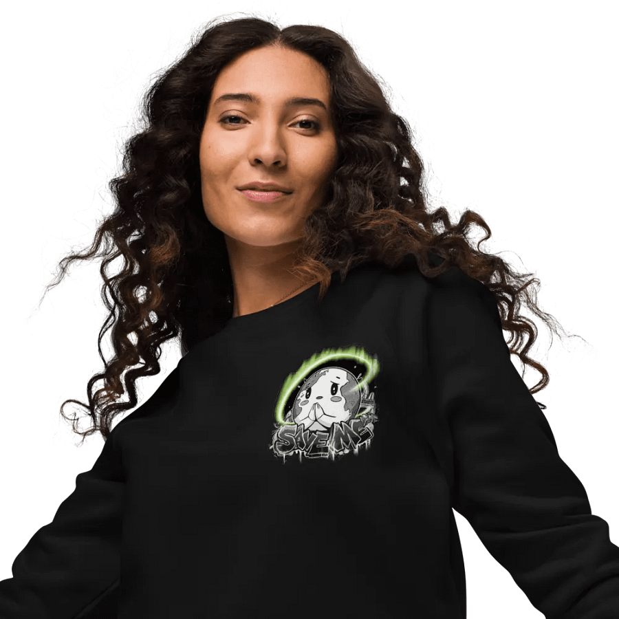 Save Me SOL'S Unisex Organic Raglan Sweatshirt | Sustainable Comfort with a Message product image (11)