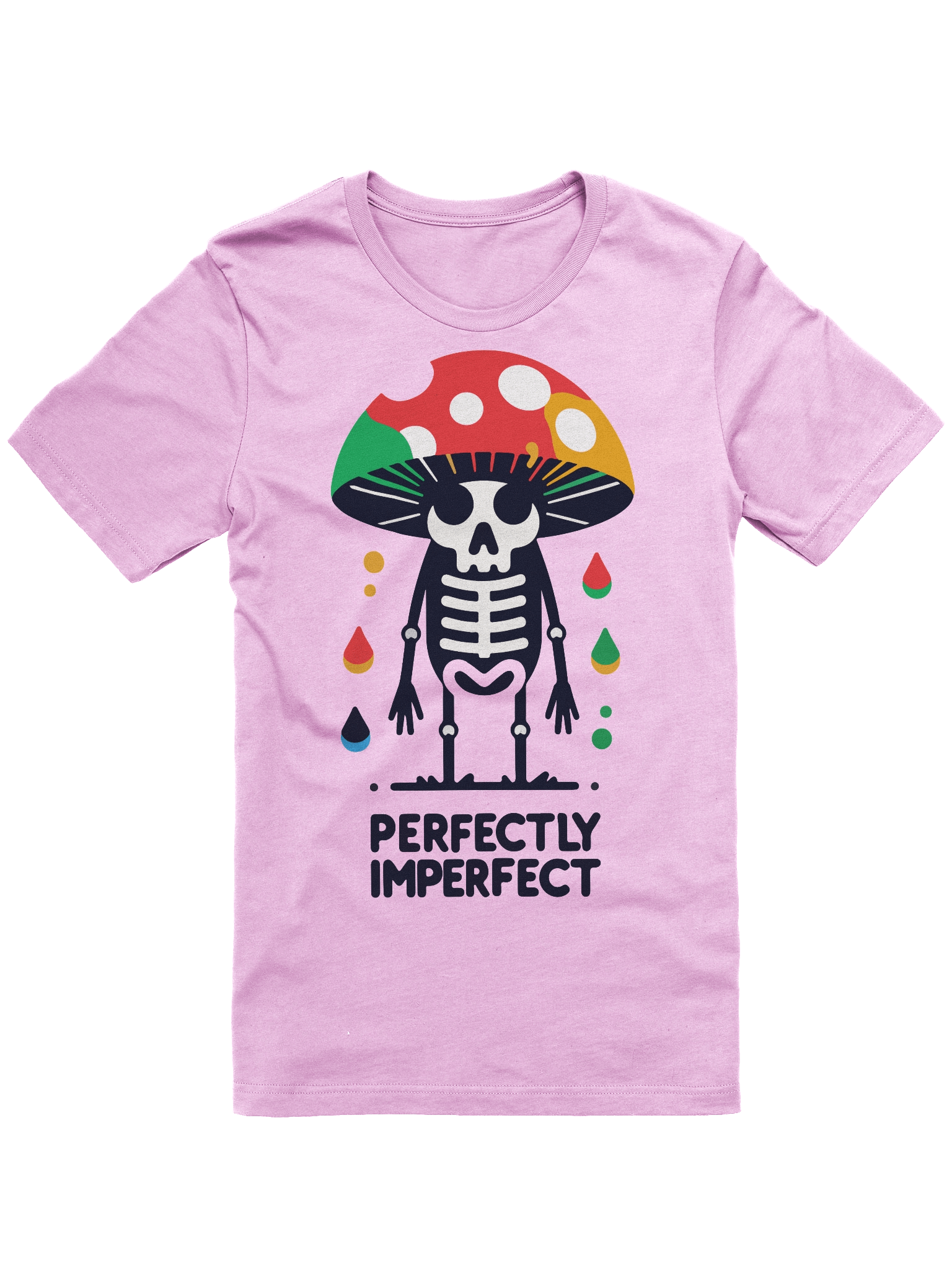 Perfectly Imperfect – Mushroom Skull T-shirt product image (97)