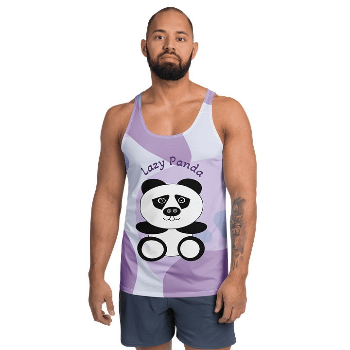 Playful Panda All-Over Tank Top product image (1)