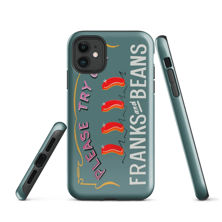 Vintage Runnin' Franks and Beans iPhone® Tough Case product image (1)