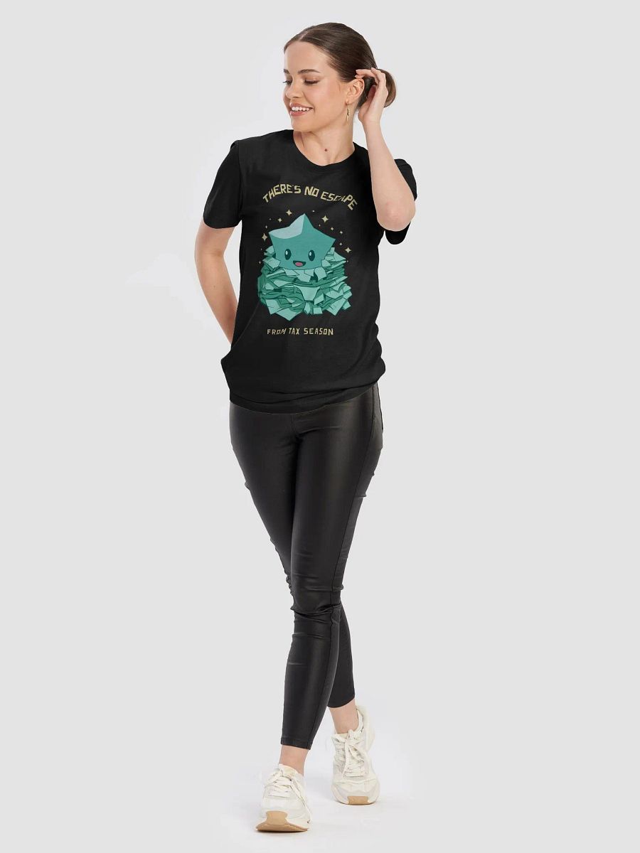Mario bros inspired lumalee shirt there is no escape from tax season tee mario funny shirt product image (10)