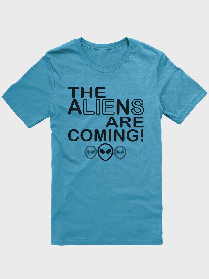 The Aliens Are Coming! - Black - Bella+Canvas Supersoft T-Shirt product image (2)