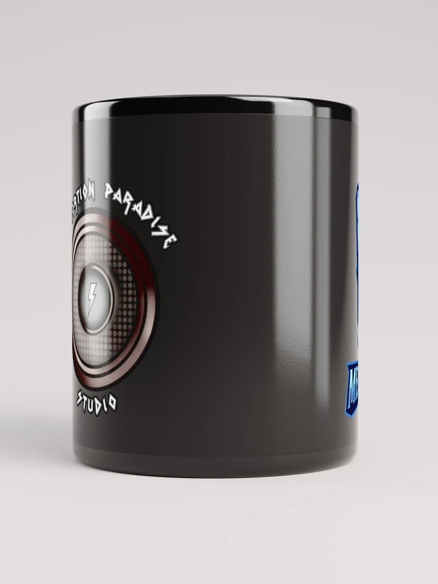 MegaRocker Horns Up Blue Logo Mug product image (5)