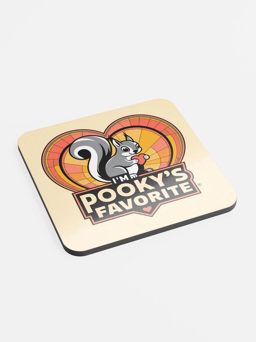 Coaster or micro art piece: i'm pooky's favorite product image (2)
