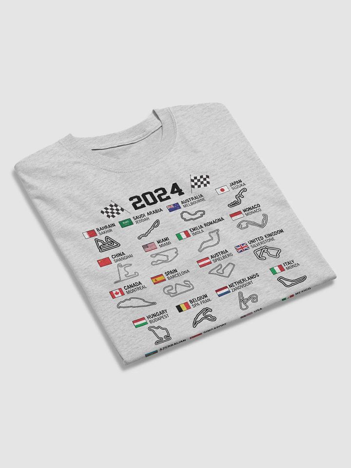 2024 Formula Racing Circuit Race Track T-Shirt product image (1)