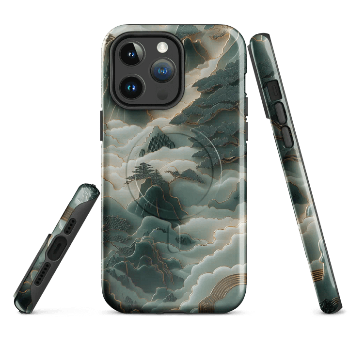 Misty Mountains iPhone® MagSafe® Tough Case product image (1)