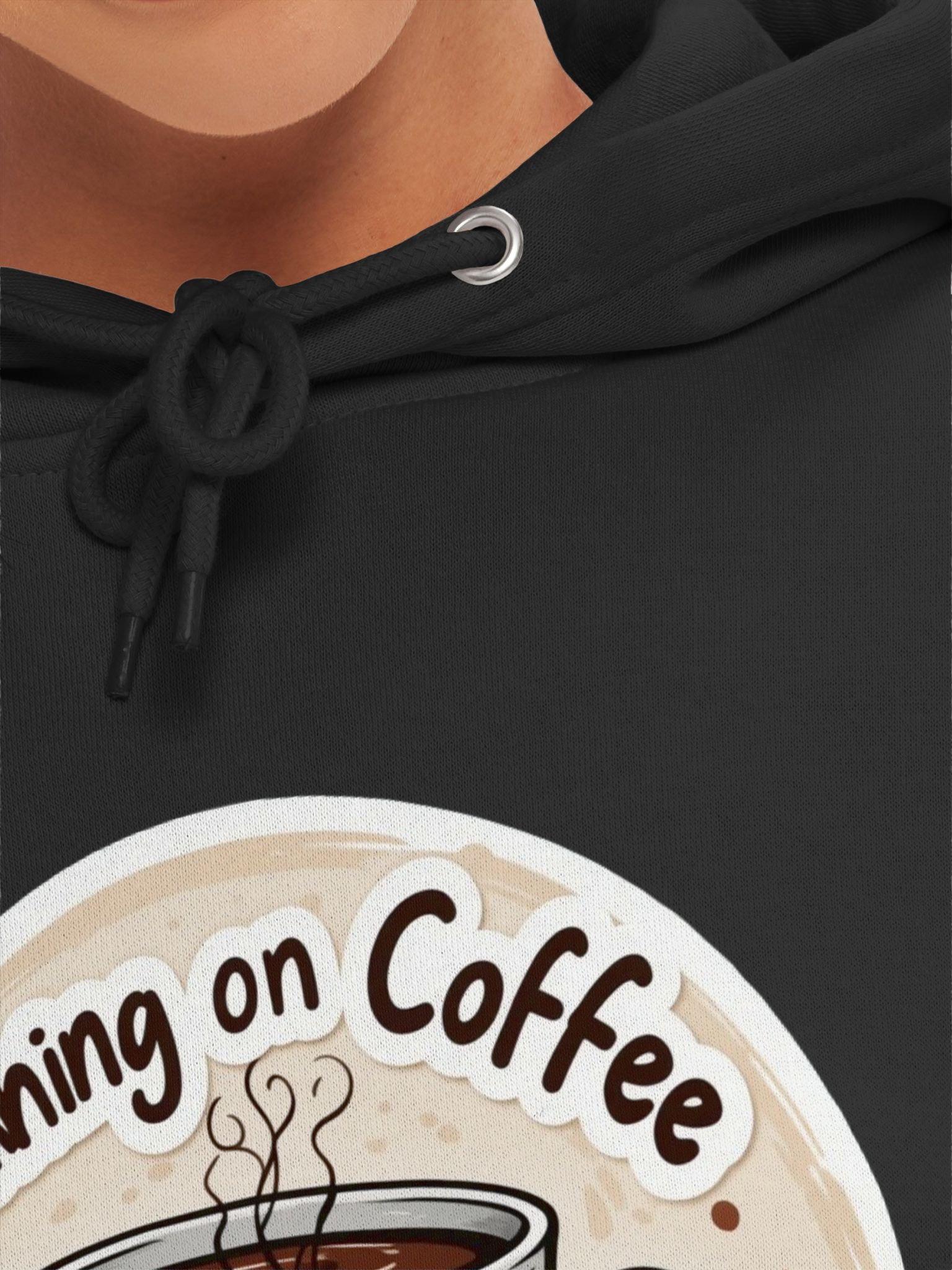 Grumpy Coffee Face Premium Hoodie product image (52)