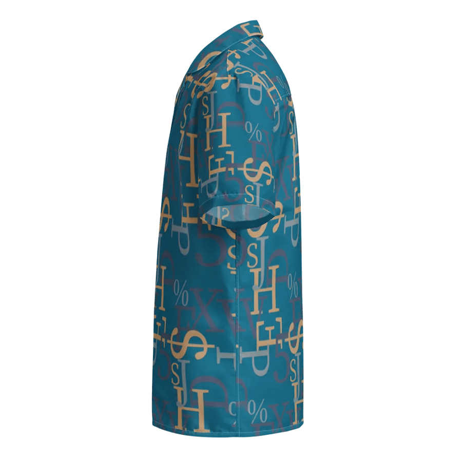 Typography Tango Blue Shirt product image (4)