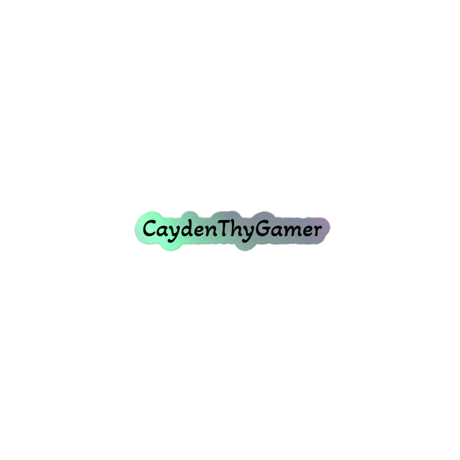 CTG Holographic Sticker product image (1)