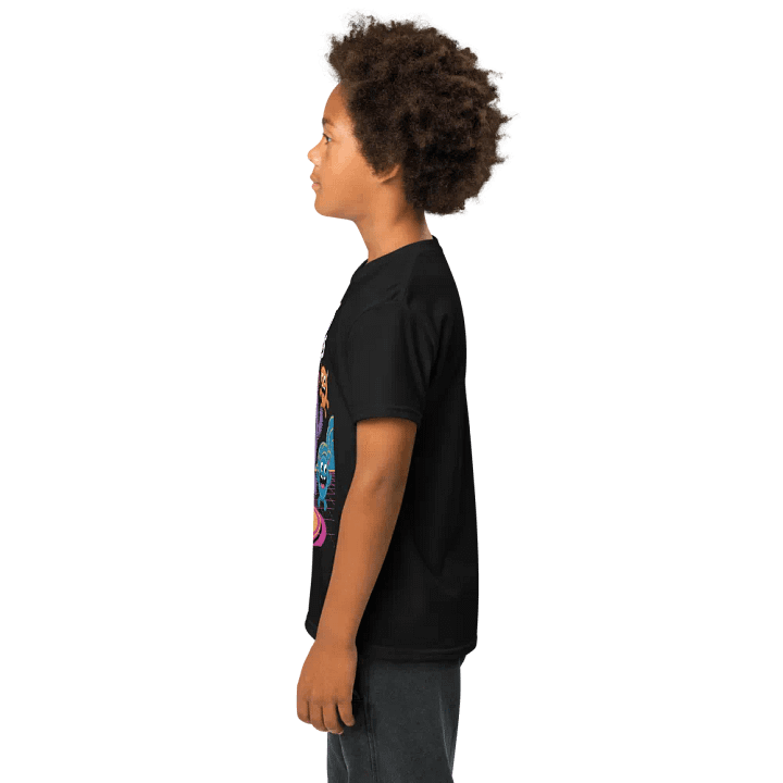 Monsters Got Moves Cool Youth Sports Tee product image (2)