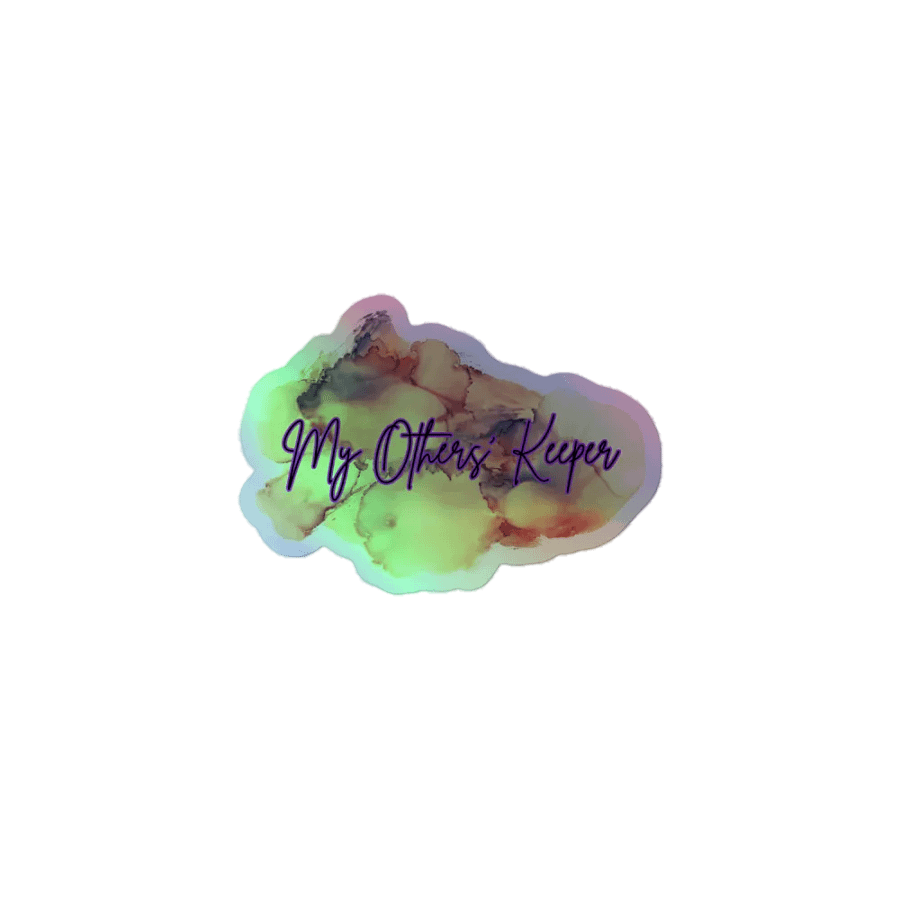 My Others' Keeper Holographic Sticker Boho Purple product image (1)