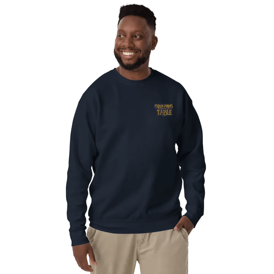 Champions of The Table - Embroidered Corner Logo Sweater product image (11)