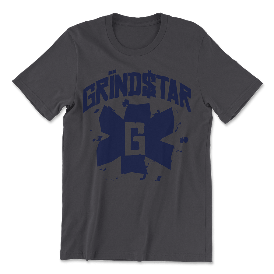 GRIND STAR YANK BLUE EMBLEM TEE product image (3)