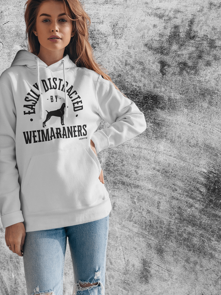 Easily Distracted - Cotton Heritage Unisex Premium Hoodie product image (4)