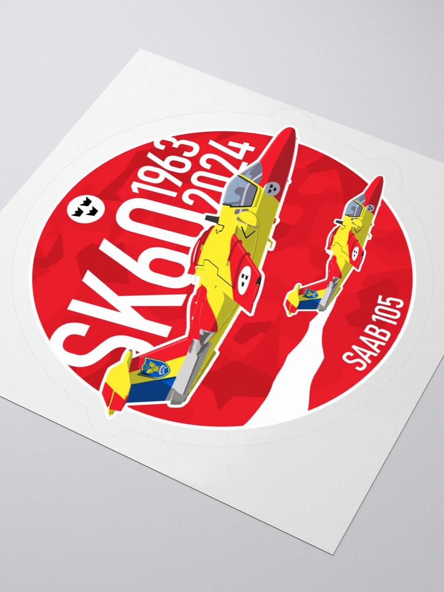 SAAB SK60 Retirement Sticker product image (3)