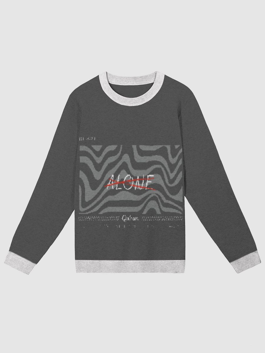 Call upon Me, I will respond to you. – 4060 | Unisex Knitted Crewneck Sweater Classic Fit product image (5)