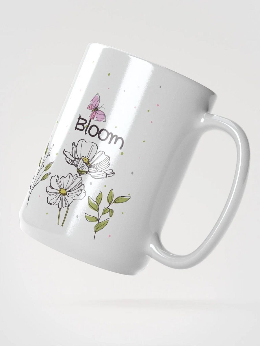 Whimsical Sip, Smile, & Bloom Mug 🌸 product image (2)