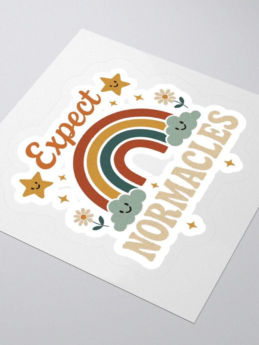 Expect Normacles Sticker product image (3)