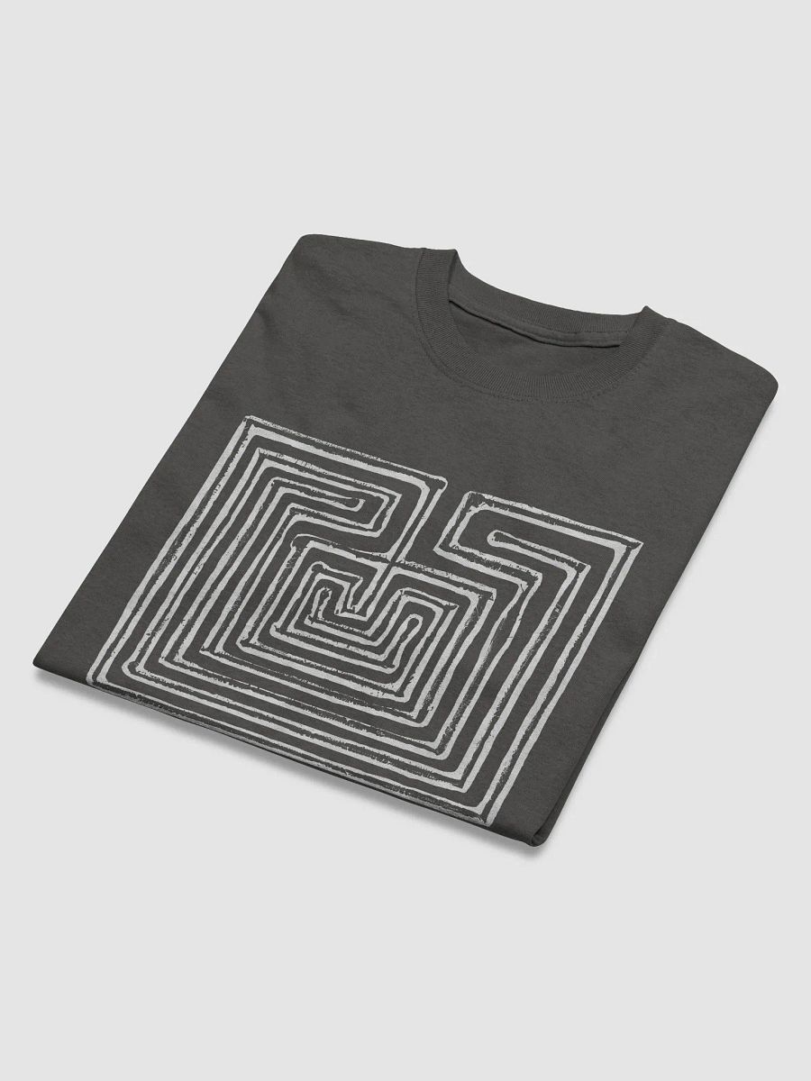 Knossos Labyrinth Authentic Art from 300 BC, Charcoal T-Shirt product image (9)
