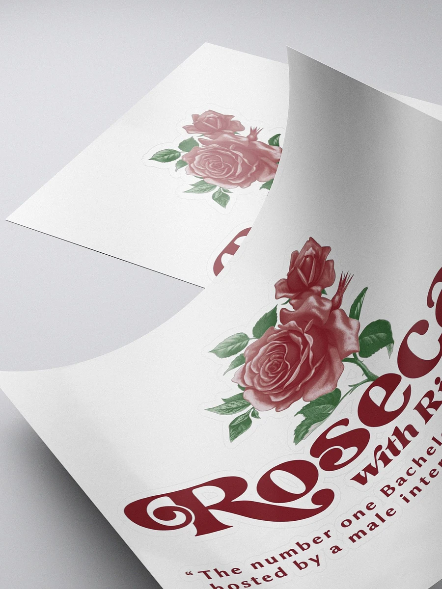 Retro Rose Sticker product image (4)