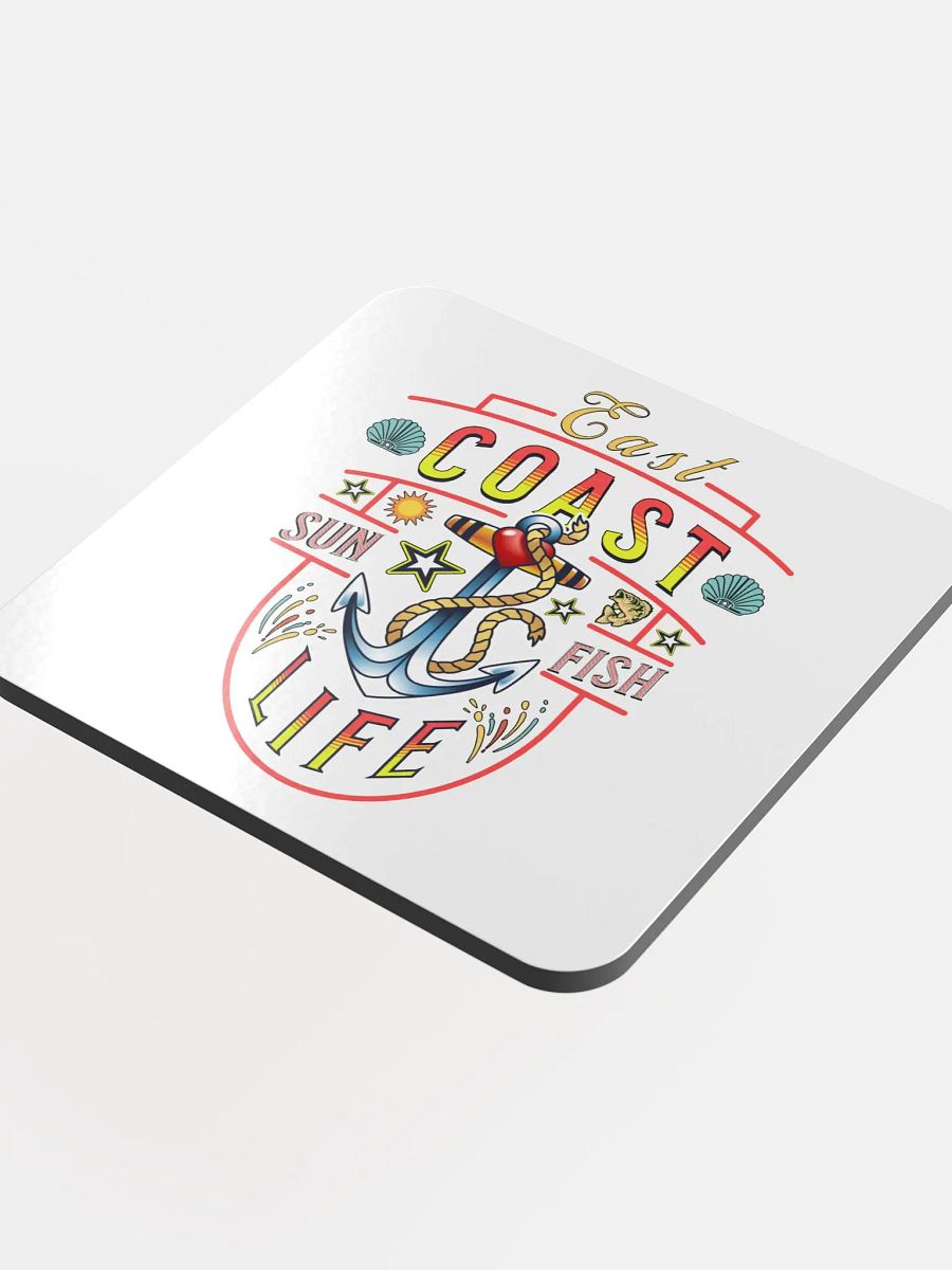 East Coast Life Nautical Cork Coaster product image (4)