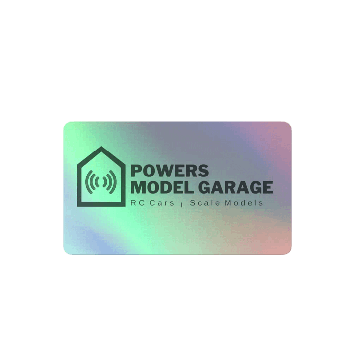 Powers Model Garage Holographic Sticker Set product image (2)